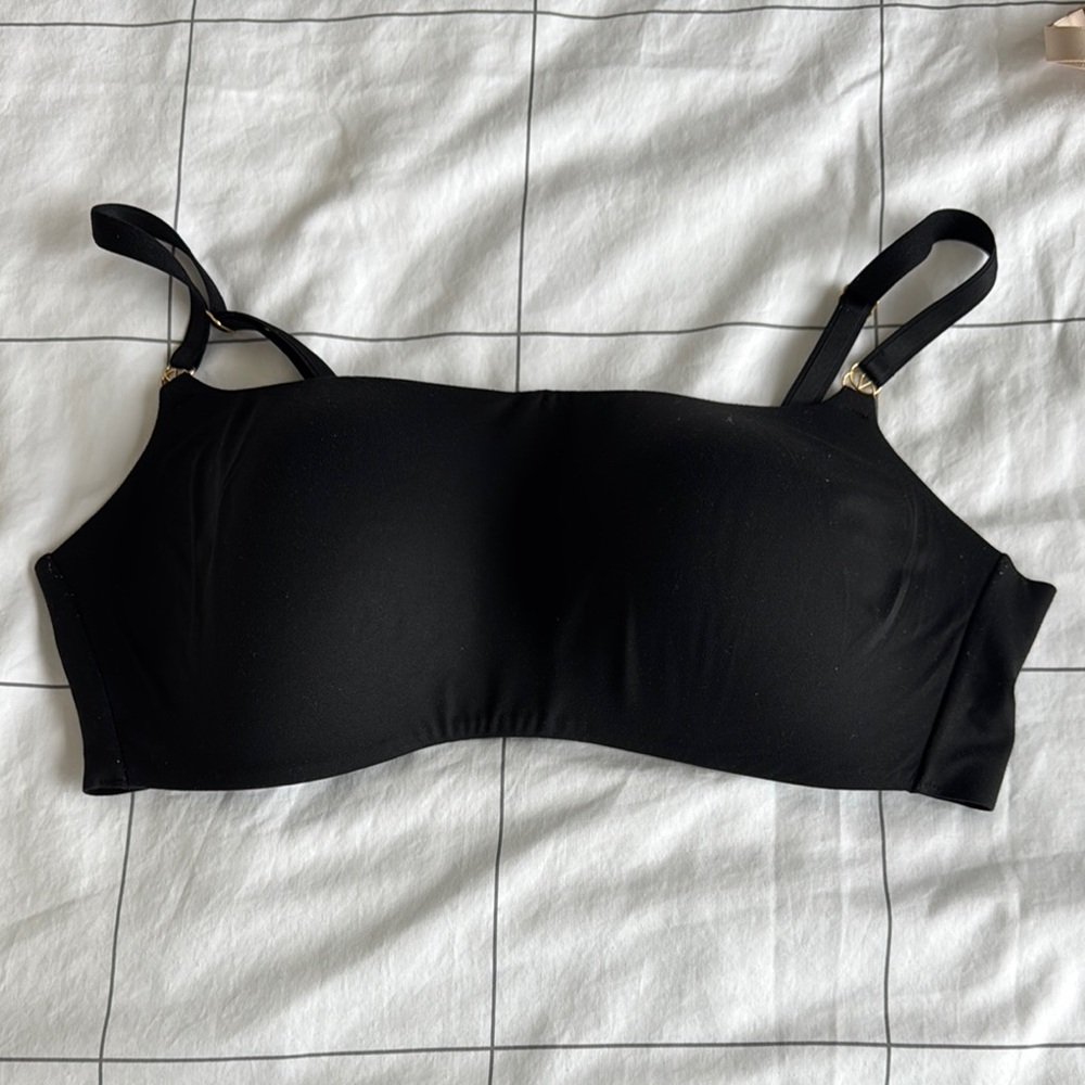 Black VS bandeau bra